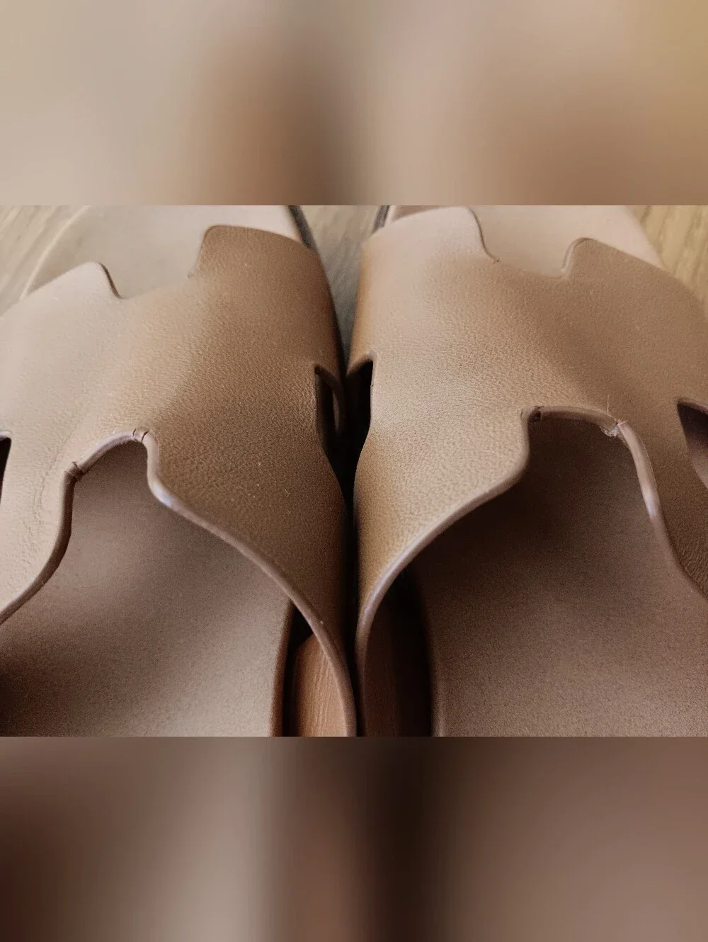 Steve Madden Neutral Tan Slide Mules - Picture 6 of 7